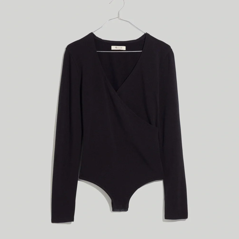 Madewell Wrap Thong Bodysuit - Picture 3 of 7